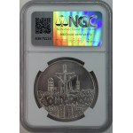 100,000 zlotys, 1990, Solidarity, Type A, NGC MS 67