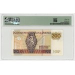 200 zlotych, 2015, CG series 0000007, PMG 35
