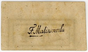 Insurekcja Kościuszkowska, bilet skarbowy, 4 złote 1794, seria (2) (G)