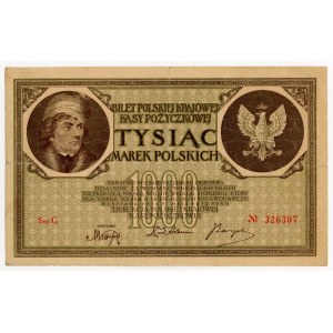 1 000 poľských mariek z roku 1919, séria G
