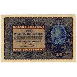 100 marks polonais de 1919, 1re série A