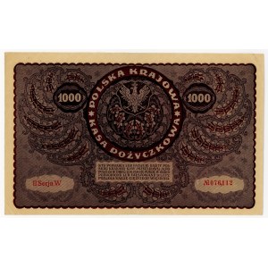 1 000 marks polonais de 1919, 2e série W
