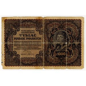 1,000 Polish marks, 1919, Series III L