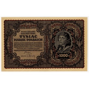 1 000 marks polonais de 1919, 3e série W