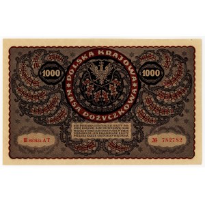 1 000 marks polonais de 1919, 3e série AT