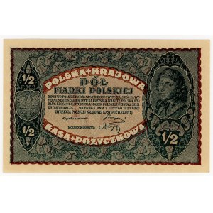 1/2 Polish mark, 1920