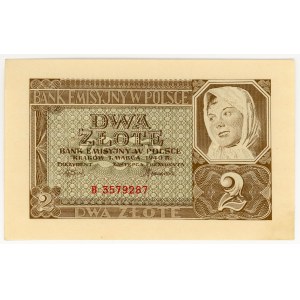 2 zlote, 1940, Series B