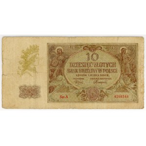 10 zlotych, 1940, Series A