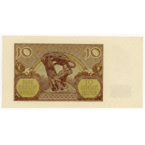 10 zlotych, 1940, J series