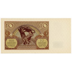 10 zlotych, 1940, L series