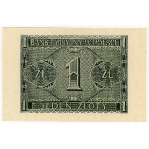 1 zloty, 1941, AC series