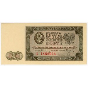 2 zlote, 1948, K series