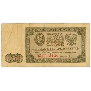 2 zlote, 1948, BZ series