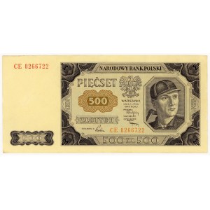 500 zlotych, 1948, CE series