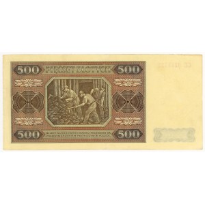 500 zlotych, 1948, CE series