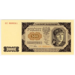 500 zlotych, 1948, CC series