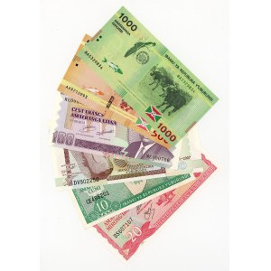 Burundi, East Africa 2005–2015, set of 6