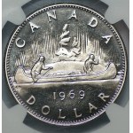Canada, 1 dollar, 1969, NGC PL 67