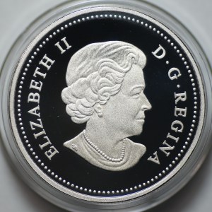 Kanada, 20 dolarů, 2015, lední medvěd