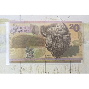 PWPW, Person &amp; Documents No. 5, 2019, Żubry Test Banknote