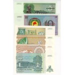 Zaire, various denominations and series, set of 12