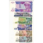 Zaire, various denominations and series, set of 12
