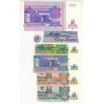 Zaire, various denominations and series, set of 12