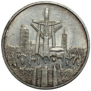 100,000 zlotys, 1990, Solidarity, TYPE A
