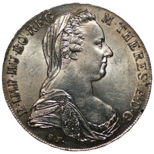 Austria, Maria Teresa, Talar 1780, Nowe bicie