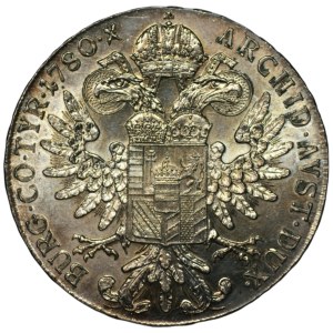 Austria, Maria Teresa, Talar 1780, Nowe bicie