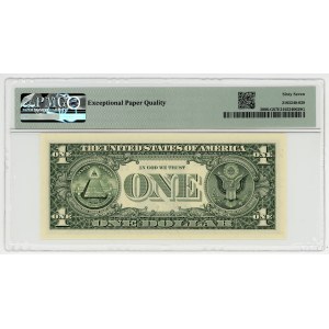 USA, $1, 2017 A, G Series, 53944935 D, Chicago, Carranza│Mnuchin, PMG 67 EPQ