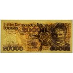 20,000 zlotys, 1989, rarer W series, PMG 66 EPQ