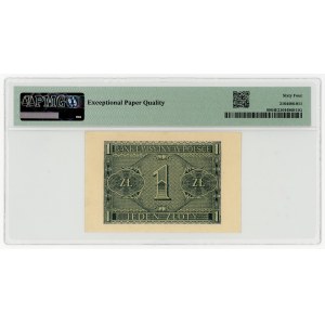 1 zloty, 1941, BD series, PMG 64 EPQ