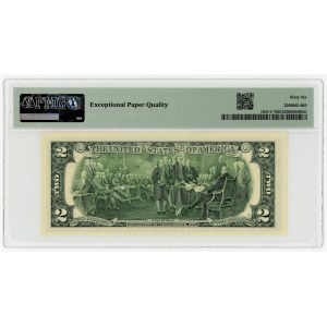 USA, $2, 2017 A, Series C 04143061 ★, Philadelphia (FW), Carranza│Mnuchin, PMG 66 EPQ