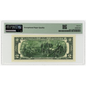 USA, $2, 2017 A, Replacement Series L 00058137 ★, San Francisco (FW), Carranza│Mnuchin, PMG 66 EPQ