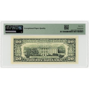 USA, $20, 1993, Replacement Series F 00906119 ★, Atlanta (FW), Withrow│Bentsen, PMG 65 EPQ