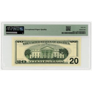 USA, $20, 1996, AA replacement series 01728066 ★, Boston, Withrow│Rubin, PMG 66 EPQ