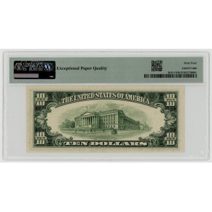USA, $10, 1950 C, Series C 24162316 C, Philadelphia, Smith│Dillon, PMG 64 EPQ