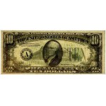 USA, 10 dolarów 1934 B, seria A 43469516 B, Boston, Julian│Vinson, PMG 64