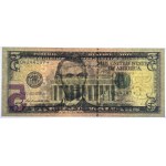 USA, 5 dolarů 2009, náhradní série JA 04244147 ★, Boston, Rios│Geithner, PMG 67 EPQ
