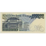 100,000 zlotys, 1990, rare D series