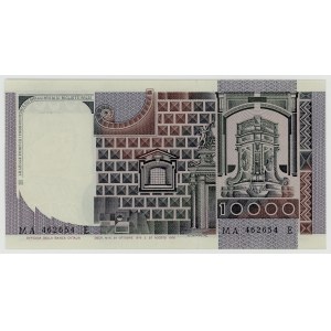 Italy, 10,000 lire, 1976, series MA 462654 E