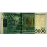 Kyrgyzstan, 5,000 soms, 2009, AA series