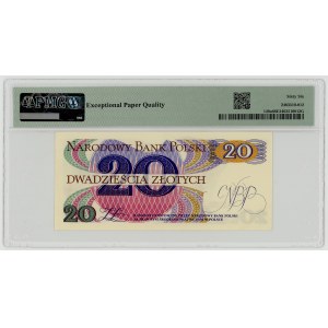 20 zlotych, 1982, N series, PMG 66 EPQ
