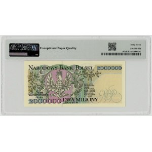 2,000,000 zlotys, 1993, Series B, 1819972, PMG 67 EPQ
