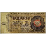 200,000 zlotys, 1989, M series 0000492, PMG 64, low serial number