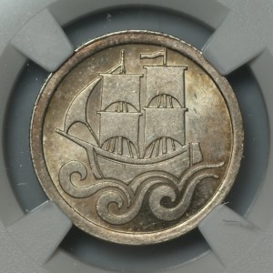 Gdańsk, 1/2 gulden, 1923, NGC MS 63, ex. WCN