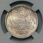 Gdańsk, 1/2 gulden, 1923, NGC MS 63, ex. WCN