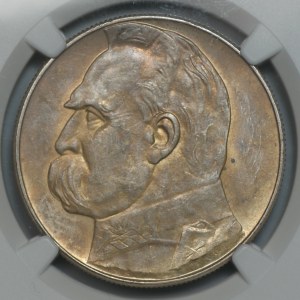 10 zlotych, 1939, Józef Piłsudski, NGC MS 61