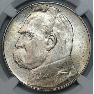 10 zlotych, 1936, Józef Piłsudski, NGC MS 62